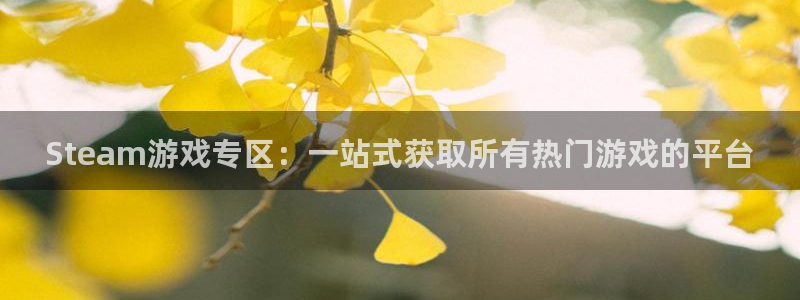 天美娱乐登陆：Steam游戏专区：一站式获取所有热门游戏的平